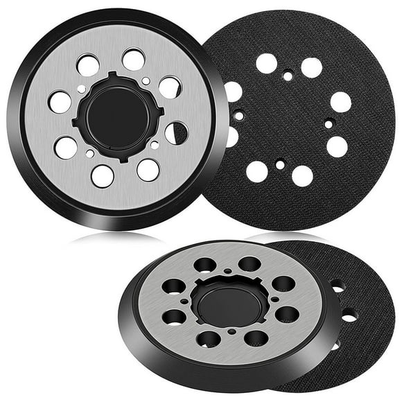 2pcs 5" Polishing Pads Disc For Craftsman 300527002 Hook & Loop 8 Holes Durable 